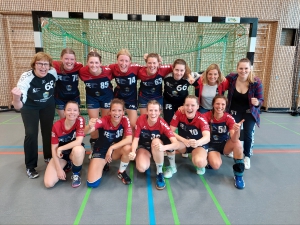 Handball SG Süd/Blumenau News - Gemeinsam zum Sieg - erfolgreicher Saisonauftakt der Damen 3