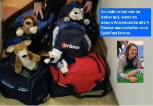 Handball SG Süd/Blumenau Archiv - Wölfe, Löwen, Eisbären und Kängurus in Münchner Sporthallen gesichtet